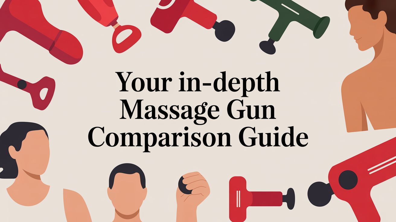 Your In-Depth Massage Gun Comparison Guide