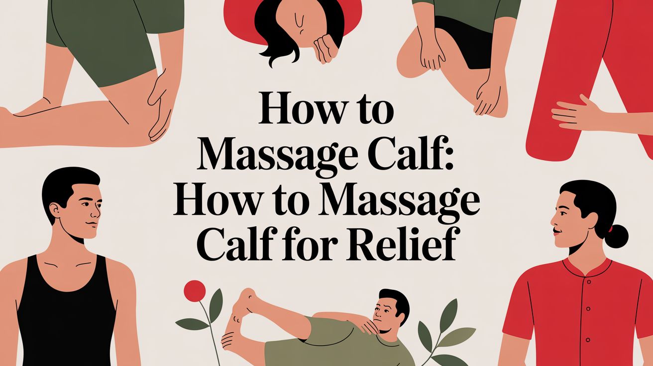How to Massage Your Calves for Lasting Relief