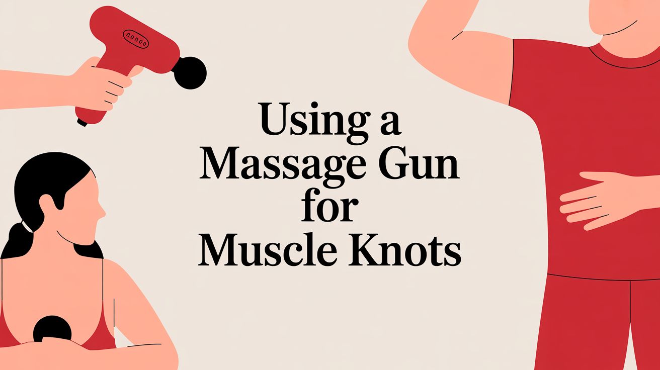 How to Use a Massage Gun for Muscle Knots: A Practical Guide