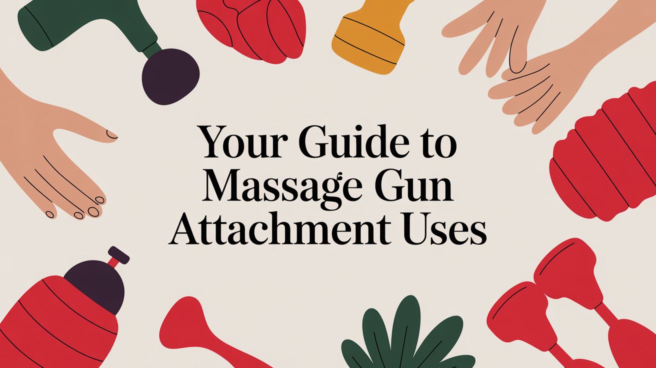Your Ultimate Guide to Massage Gun Attachment Uses