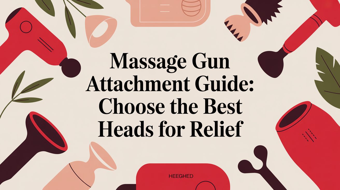 Massage Gun Attachment Guide: How to Choose the Right Head for Maximum Relief