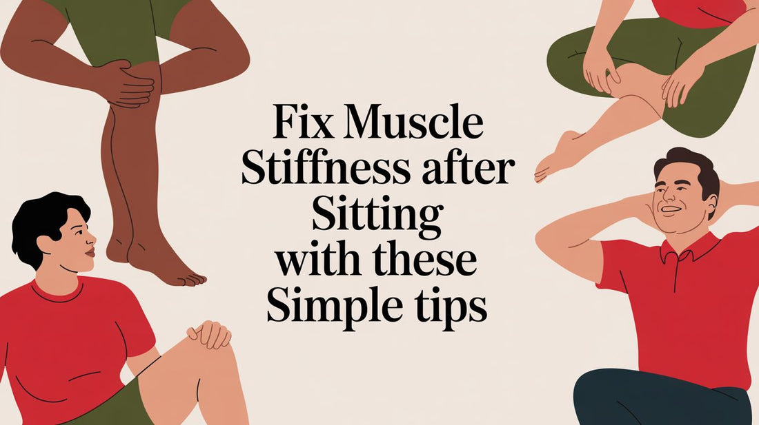 Fight Muscle Stiffness After Sitting With These Simple Tips