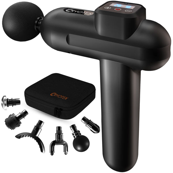Cryotex Massage Gun v3 - Includes 4 Free Towels