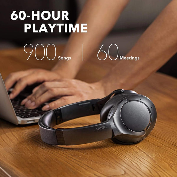 Cryotex  Hybrid Active Noise Cancelling Headphones, Wireless