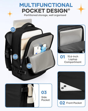 Cryotex Travel Backpack For Women Men