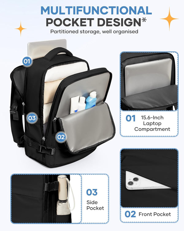 Cryotex Travel Backpack For Women Men