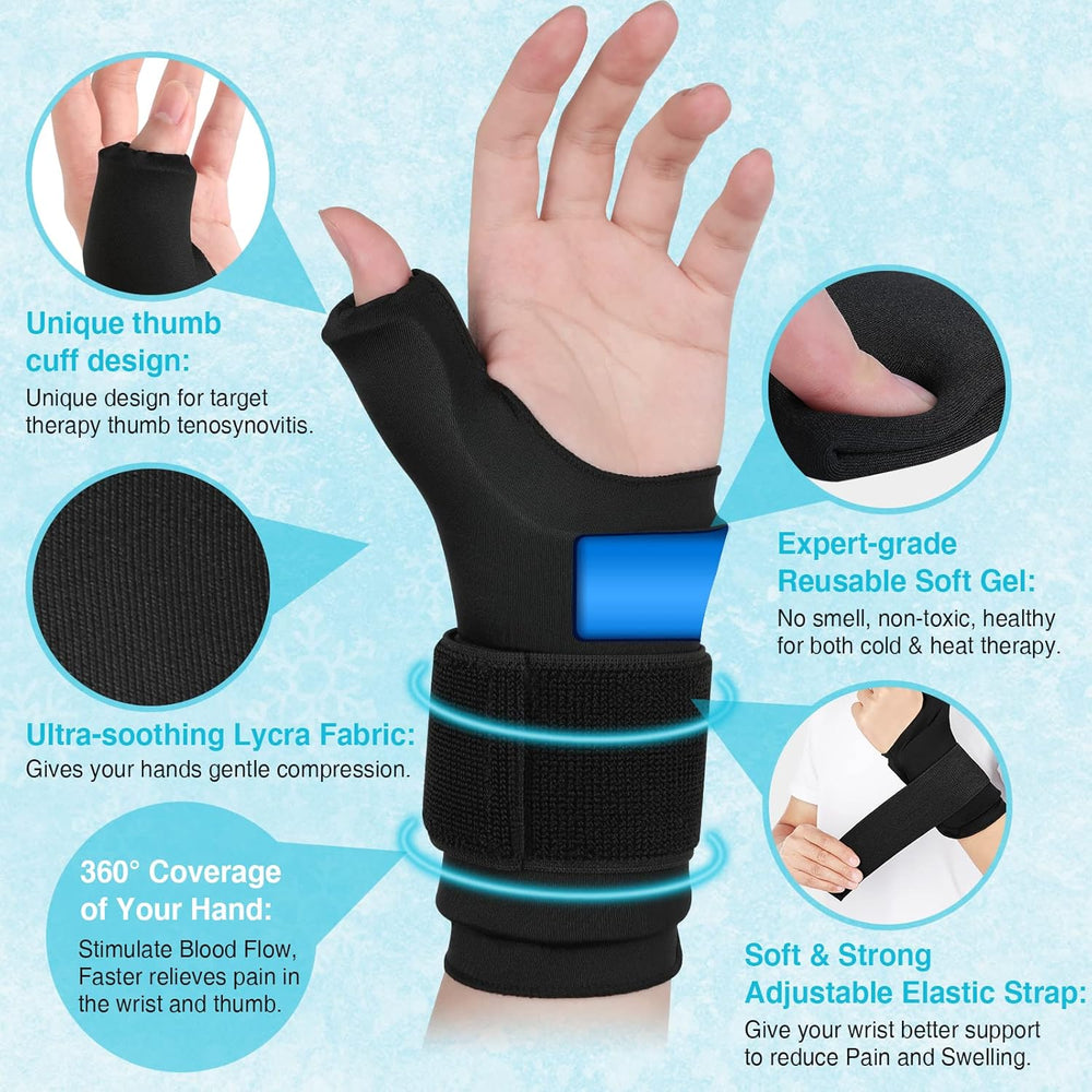 Cryotex Thumb Wrist Ice Pack for Pain Relief