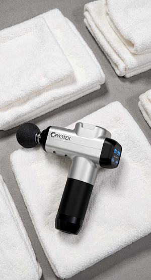 Cryotex Massage Gun v2 - Includes 4 Free Towels