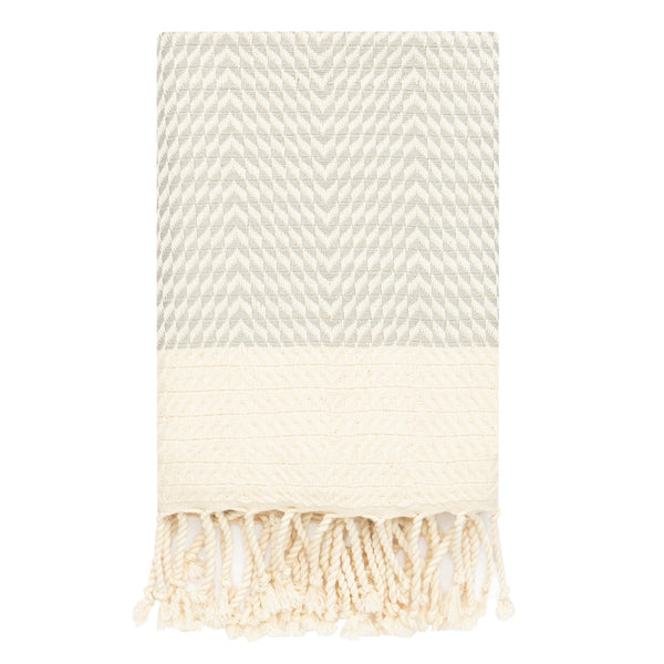 Mykonos Turkish Hand Towel Set of 2 - 40x19 Inches 100% Pure Cotton