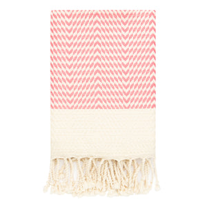 Mykonos Turkish Hand Towel Set of 2 - 40x19 Inches 100% Pure Cotton