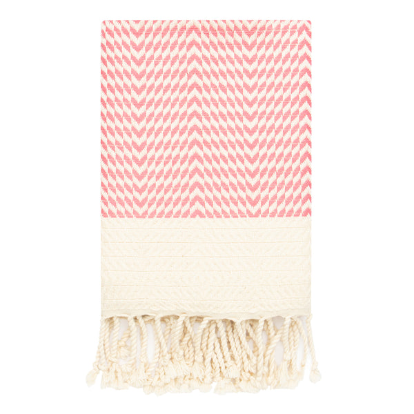 Mykonos Turkish Hand Towel Set of 2 - 40x19 Inches 100% Pure Cotton