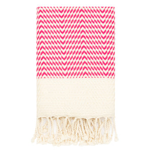 Mykonos Turkish Hand Towel Set of 2 - 40x19 Inches 100% Pure Cotton
