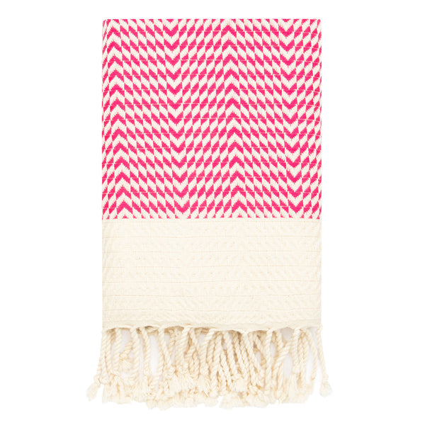 Mykonos Turkish Hand Towel Set of 2 - 40x19 Inches 100% Pure Cotton