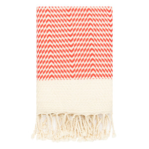 Mykonos Turkish Hand Towel Set of 2 - 40x19 Inches 100% Pure Cotton
