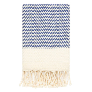 Mykonos Turkish Hand Towel Set of 2 - 40x19 Inches 100% Pure Cotton