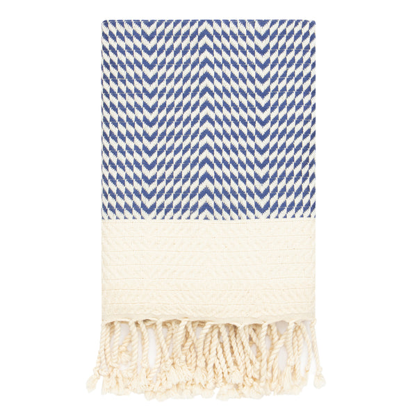 Mykonos Turkish Hand Towel Set of 2 - 40x19 Inches 100% Pure Cotton