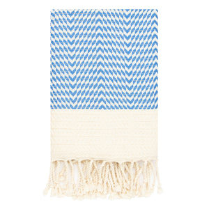 Mykonos Turkish Hand Towel Set of 2 - 40x19 Inches 100% Pure Cotton