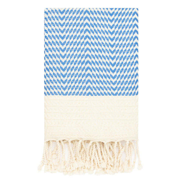 Mykonos Turkish Hand Towel Set of 2 - 40x19 Inches 100% Pure Cotton