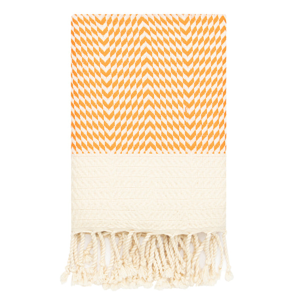 Mykonos Turkish Hand Towel Set of 2 - 40x19 Inches 100% Pure Cotton