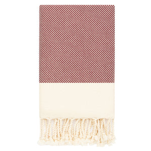 Mykonos Turkish Hand Towel Set of 2 - 40x19 Inches 100% Pure Cotton Exclusive