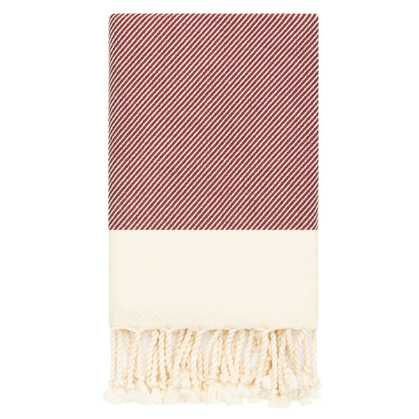 Mykonos Turkish Hand Towel Set of 2 - 40x19 Inches 100% Pure Cotton Exclusive