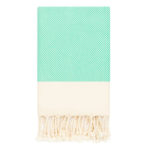 Mykonos Turkish Hand Towel Set of 2 - 40x19 Inches 100% Pure Cotton Exclusive