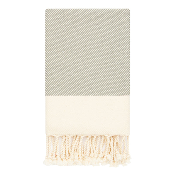 Mykonos Turkish Hand Towel Set of 2 - 40x19 Inches 100% Pure Cotton Exclusive