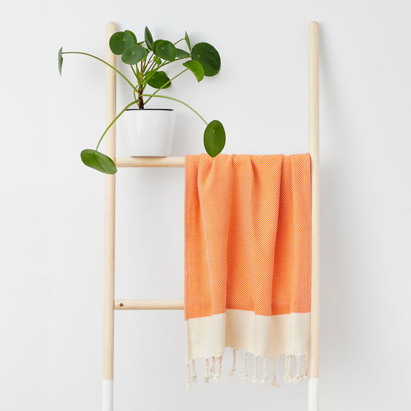 Mykonos Turkish Hand Towel Set of 2 - 40x19 Inches 100% Pure Cotton Exclusive