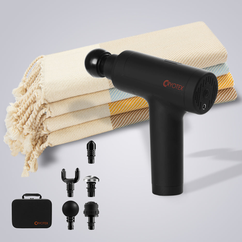 Cryotex Massage Gun v1 - Includes 4 Free Towels