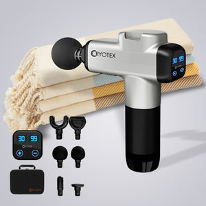 Cryotex Massage Gun v2 - Includes 4 Free Towels
